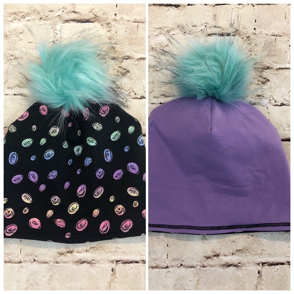 Reversible child’s beanie